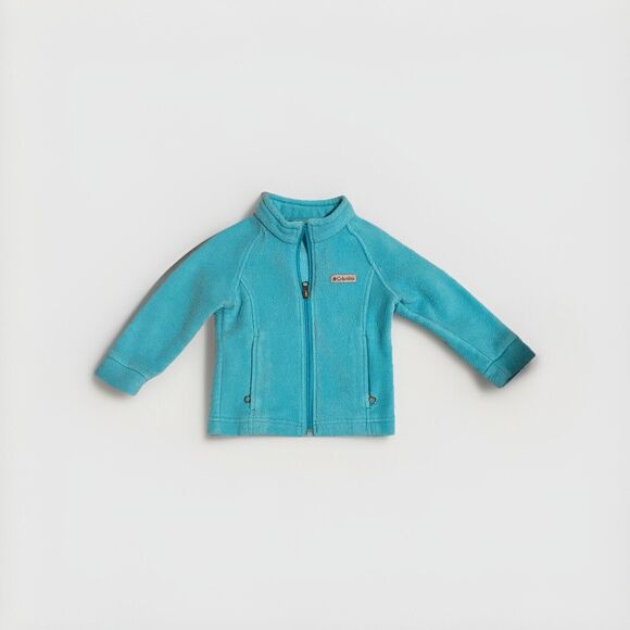 Columbia Fleece Jacket Toddler 2T Pink Girl Full Zip - Picture 1 of 7